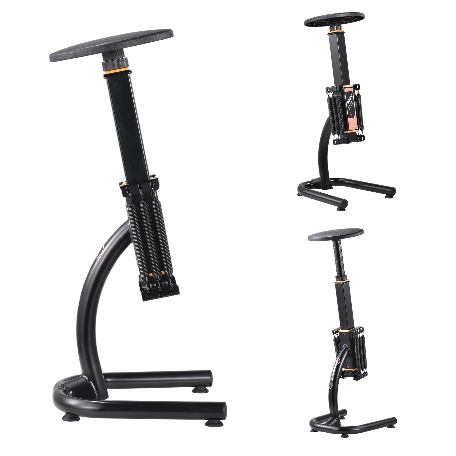 Home Gym Quad - Home Fitness Squat Machine, Adjustable Squat