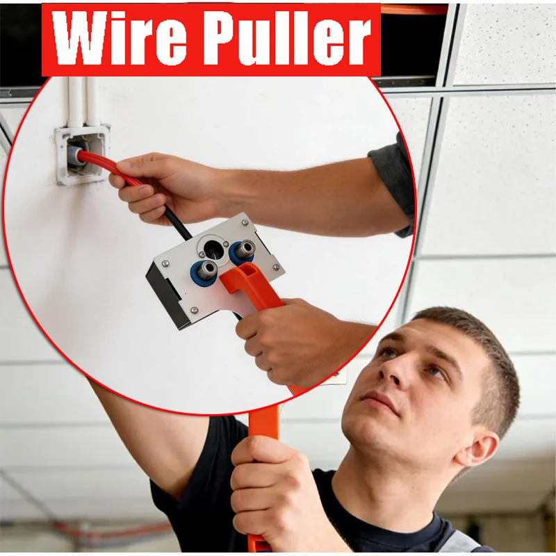 Cable Pulley System - New Upgraded Version Wire Puller Cable