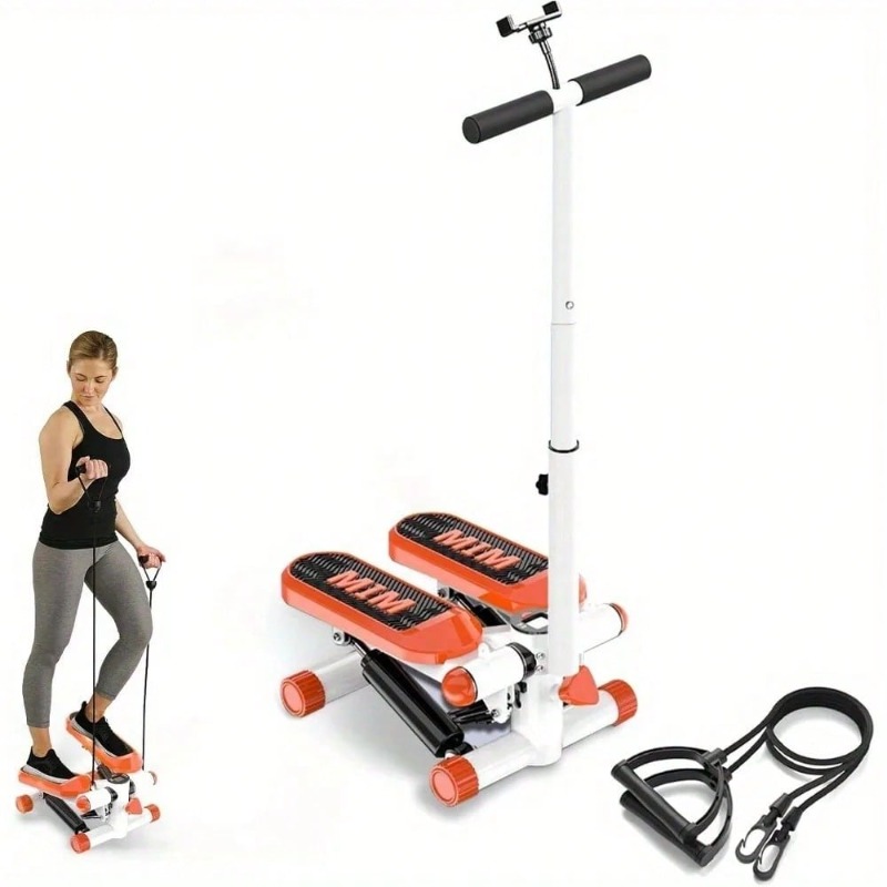 Home Gym Resistance - Mini Stair Stepper With Resistance Bands