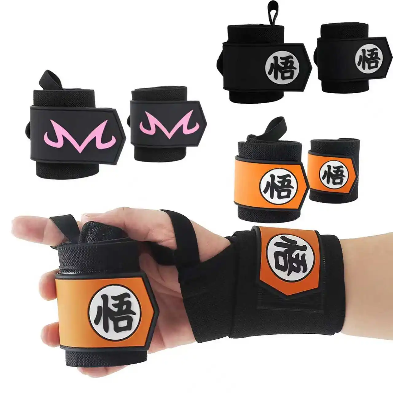 Lifting Straps Wrist - 1 Pair Gym Sports Weight Lifting