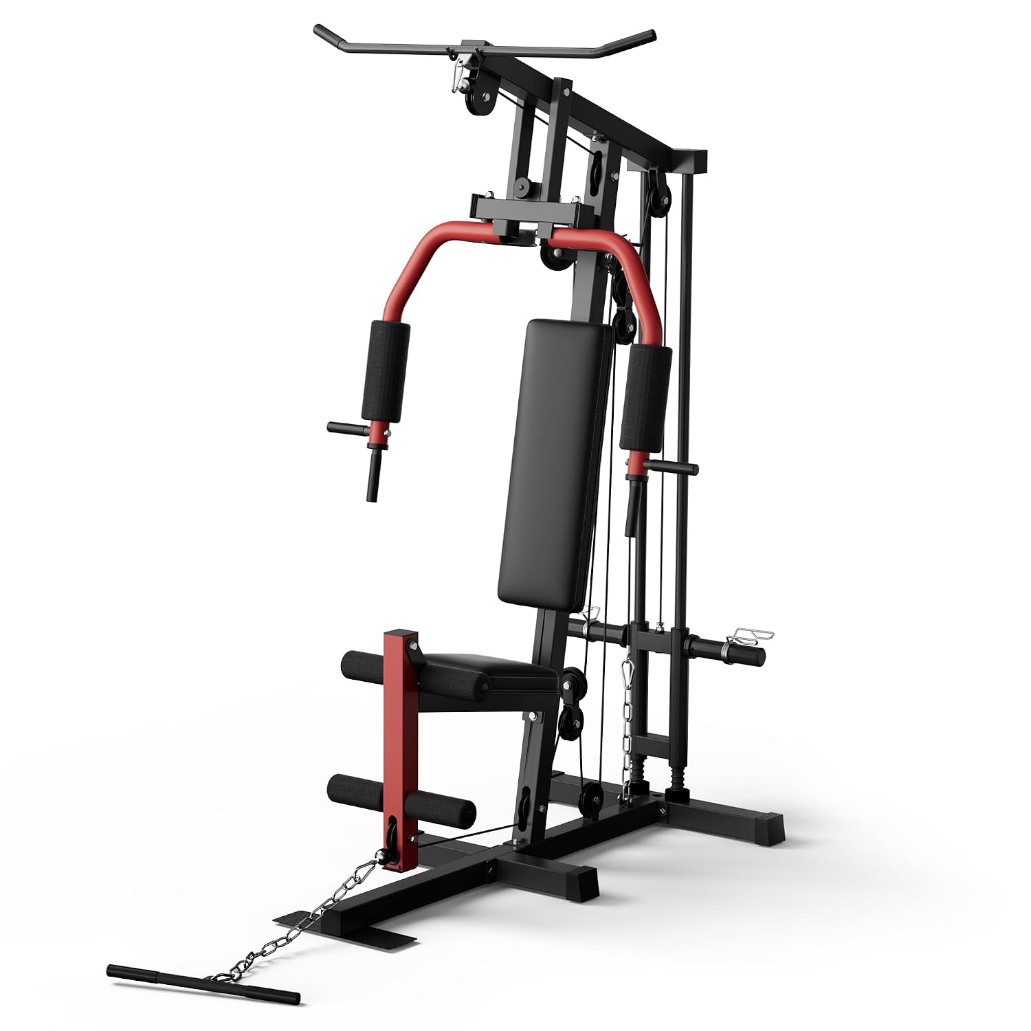 Home Gym Leg Extension - Full-Body Home Gym Machine with LAT