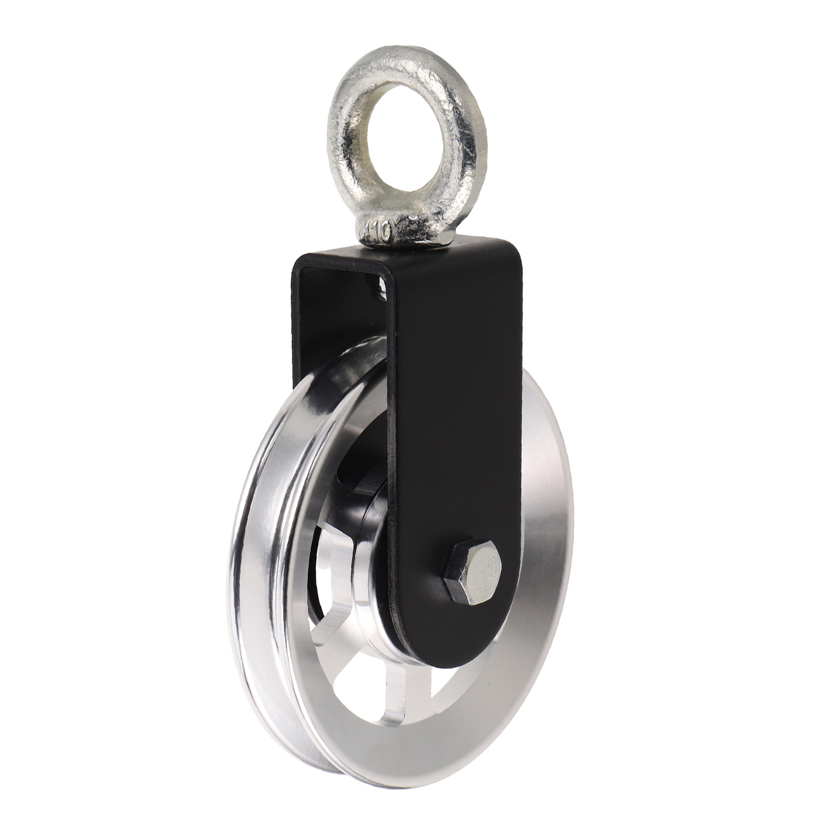 Cable Pulley System - Aluminum Alloy Cable Pulley Wheel 105Mm