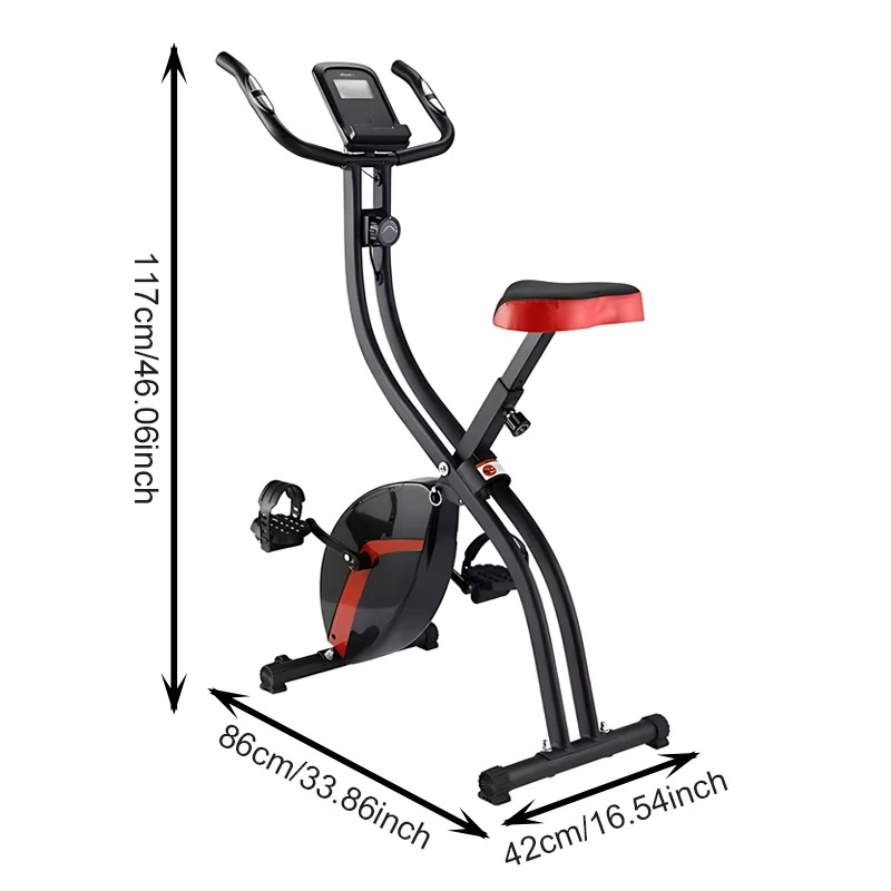 Home Gym Cost - Cost-Effective Exercise Bike Pedals Foldable Cardio