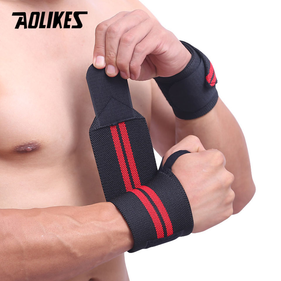 AOLIKES 1 Pair Wristband Wrist - огляд і ціна Lifting Straps Wrist