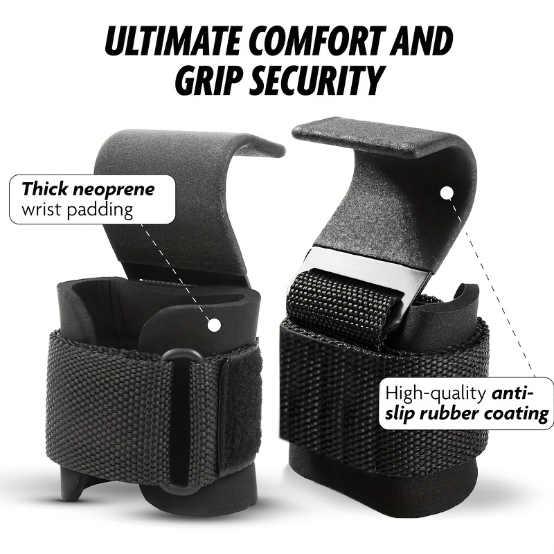 Weight Lifting Hook Grips With - огляд і ціна Lifting Straps Wrist