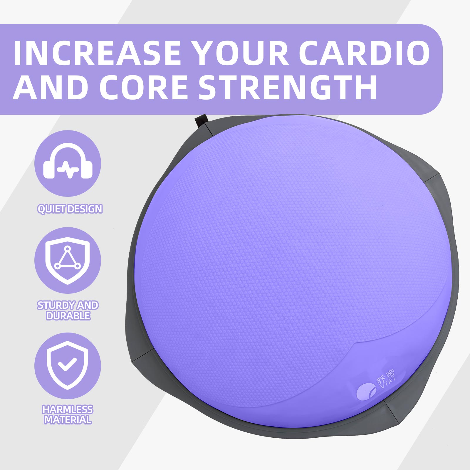 70cm Bosu Balance Ball, Anti-S - огляд і ціна Home Gym Fitness