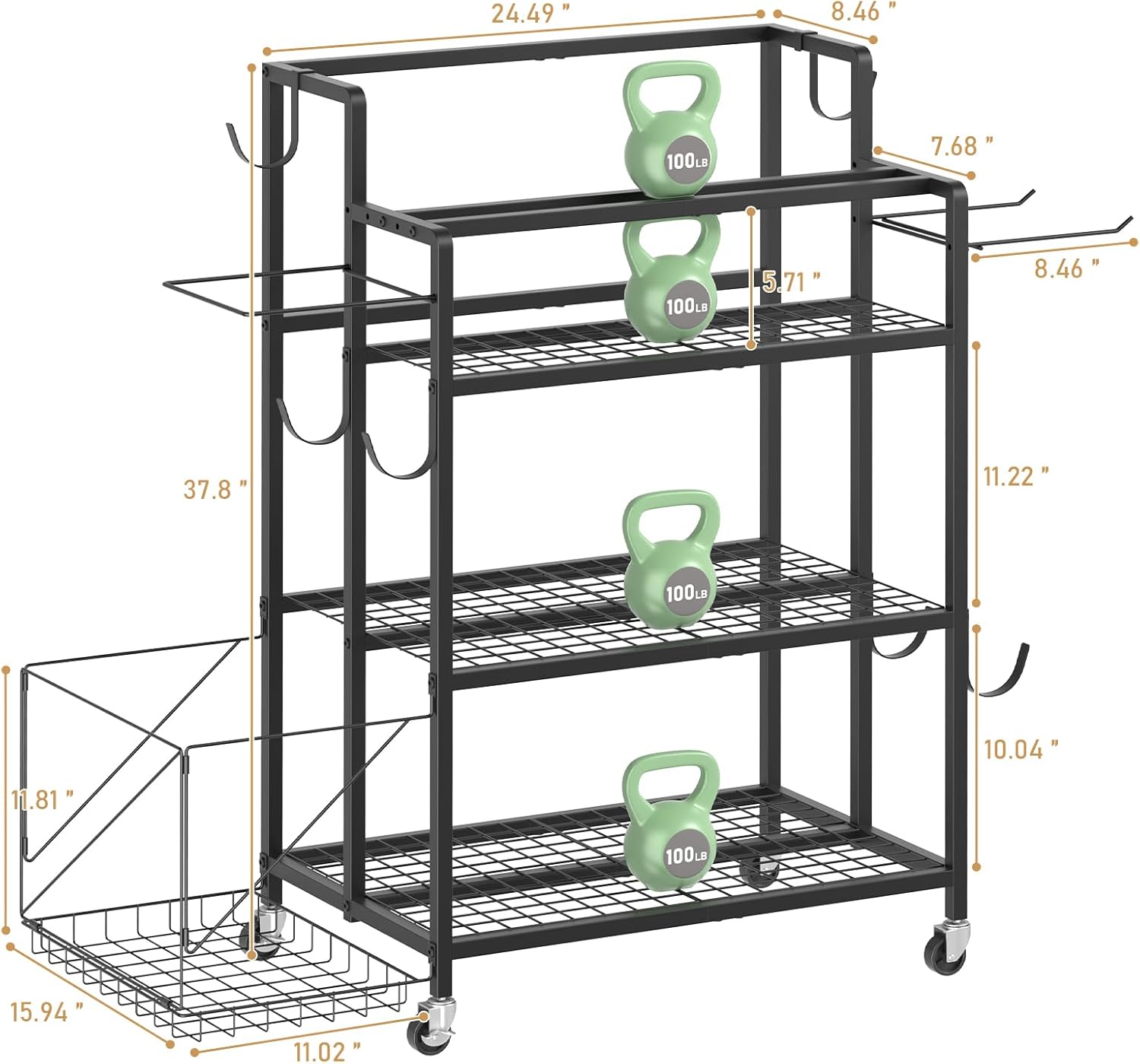 Home Gym Storage, No Material  - огляд і ціна Home Gym Equipment