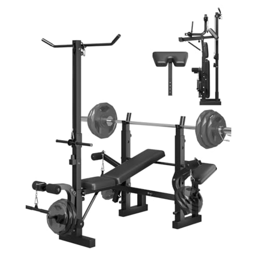 Home Gym 8-in-1 Foldable Weigh - огляд і ціна Home Gym Leg Extension