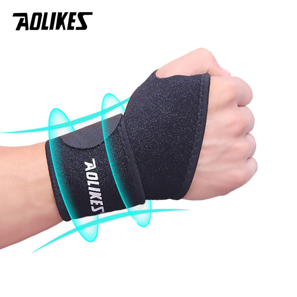 AOLIKES 1 PC Wrist Brace Suppo - огляд і ціна Lifting Straps Wrist