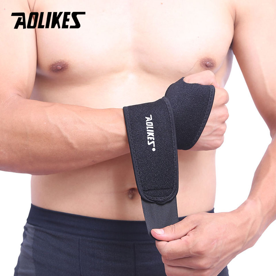 AOLIKES 1 PC Wrist Brace Suppo - огляд і ціна Lifting Straps Wrist