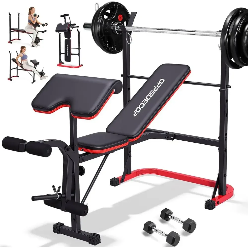 8-in-1 Adjustable Weight Bench - огляд і ціна Home Gym Leg Extension