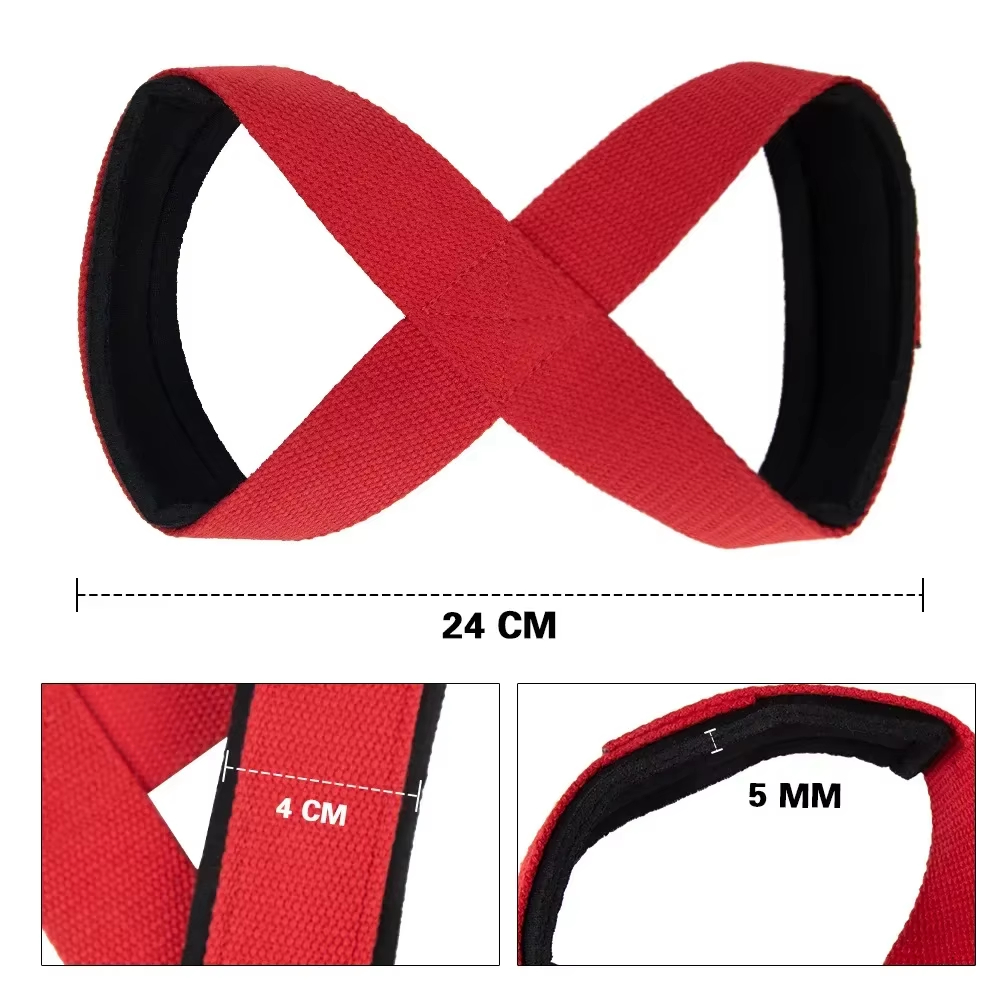 4/8/16/32PCS Figure 8 Straps D - огляд і ціна Lifting Straps Wrist