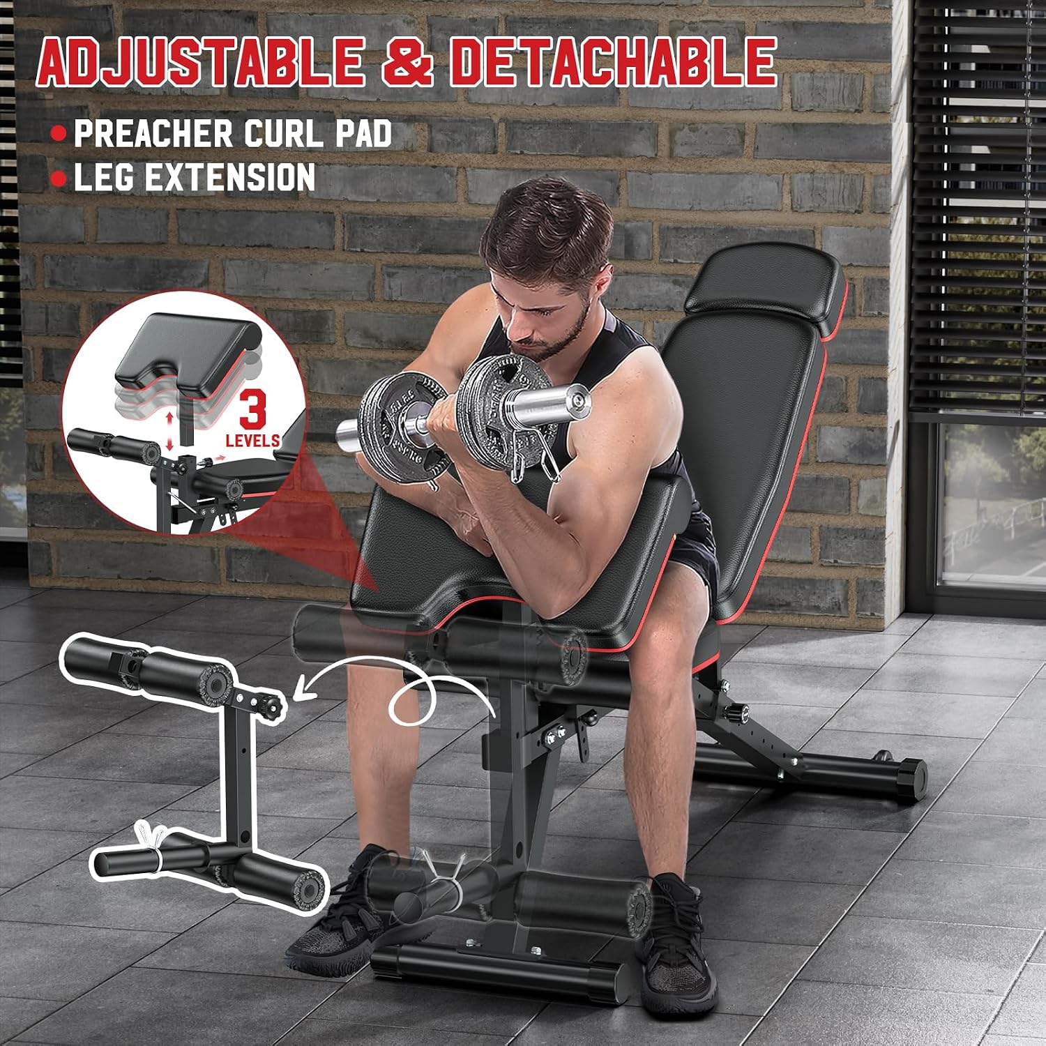 Workout Bench With Leg Extensi - огляд і ціна Home Gym Leg Extension
