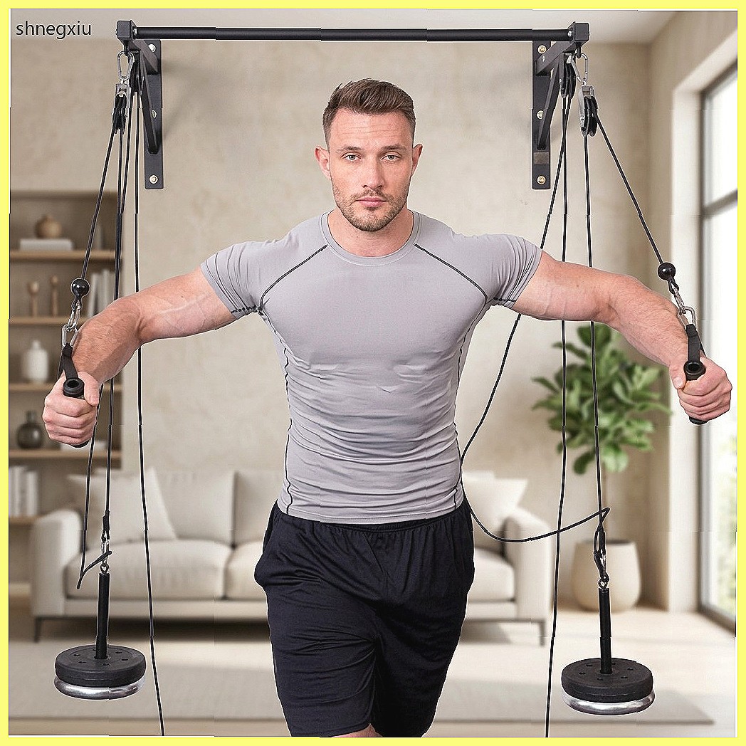 Wall Mounted DIY Fitness Pulle - огляд і ціна Home Gym Equipment Diy