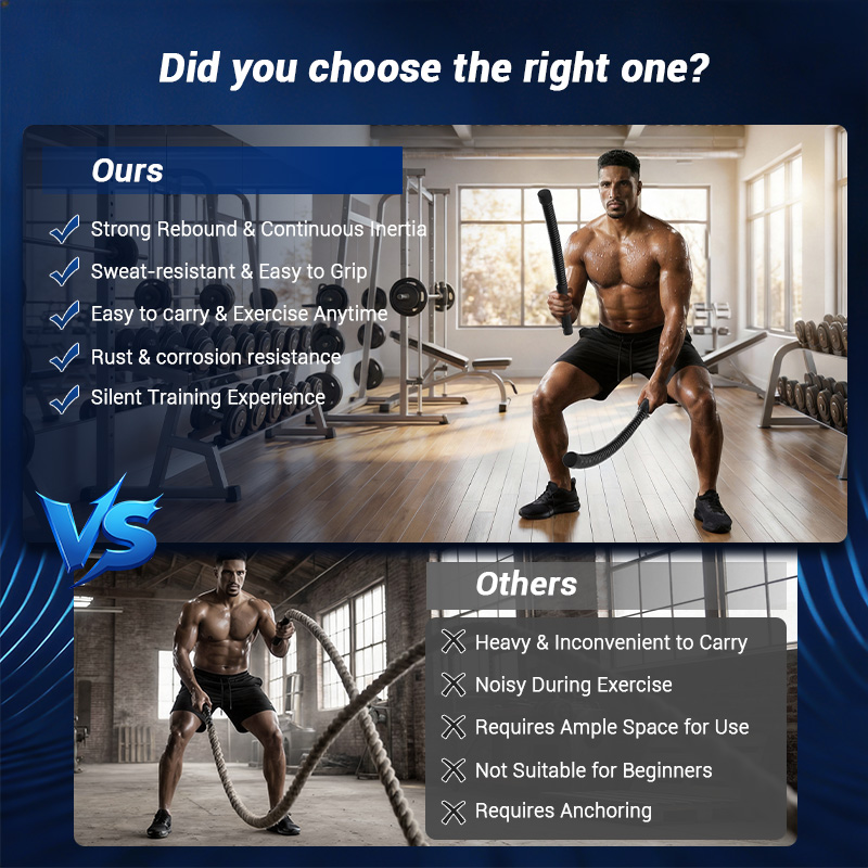 UMAY Ropeless Battle Rope, Low - огляд і ціна Home Gym Resistance