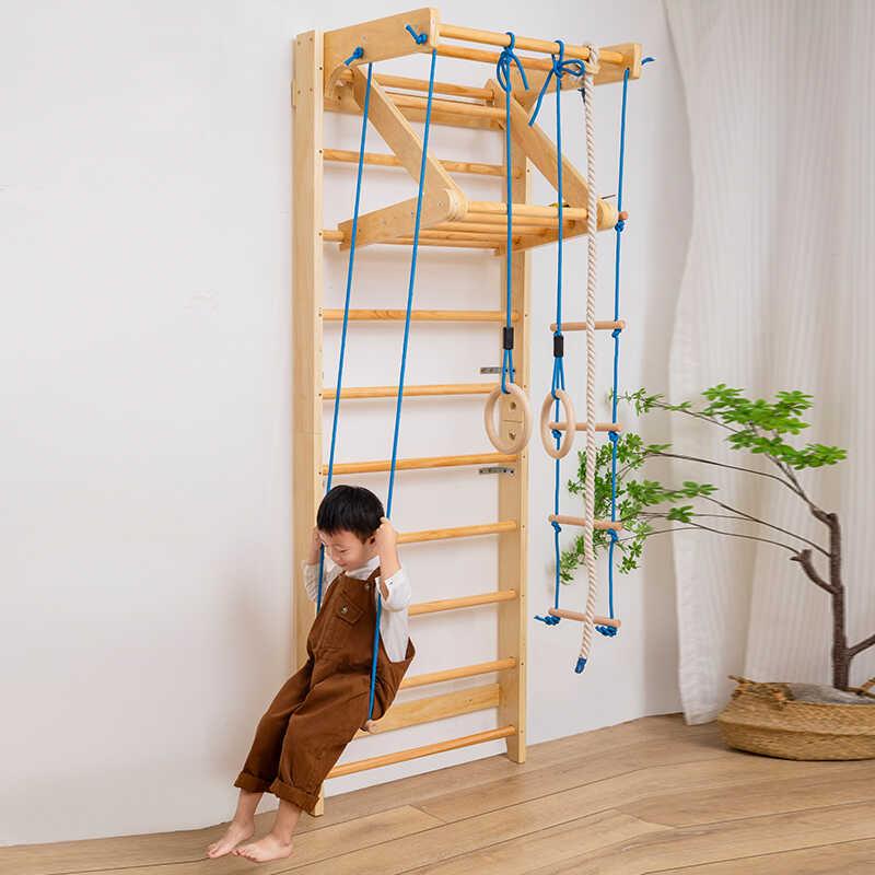 Outdoor Wooden Climbing Frame  - огляд і ціна Home Gym No Equipment