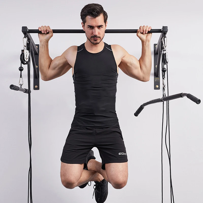 Wall Mounted DIY Fitness Pulle - огляд і ціна Home Gym Equipment Diy