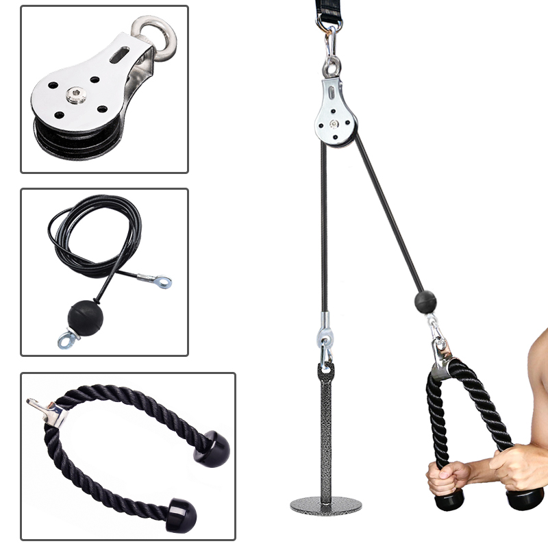 Gym Fitness DIY Pully Cable Ma - огляд і ціна Home Gym Equipment Diy