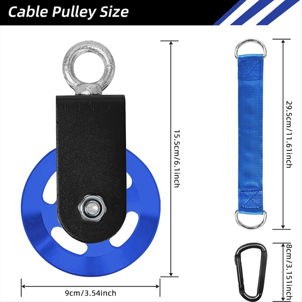 New arrival Cable Pulley with  - огляд і ціна Home Gym Equipment Diy