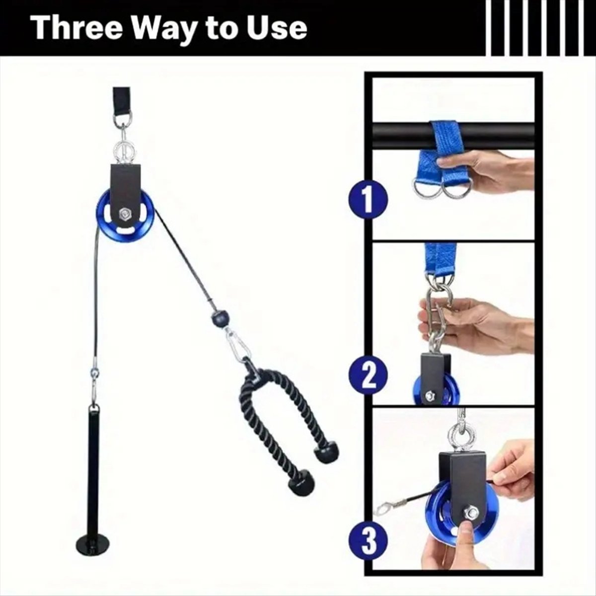New arrival Cable Pulley with  - огляд і ціна Home Gym Equipment Diy