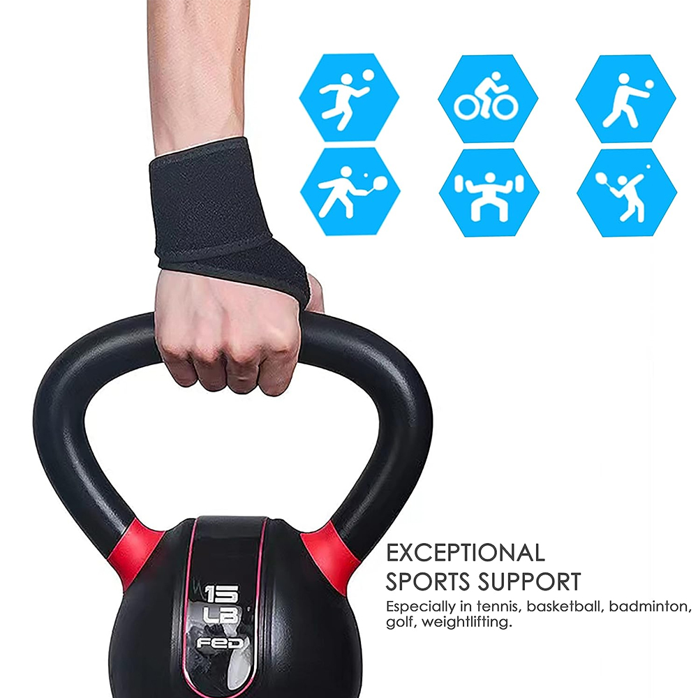 1Pcs Adjustable Wrist Support  - огляд і ціна Lifting Straps Wrist