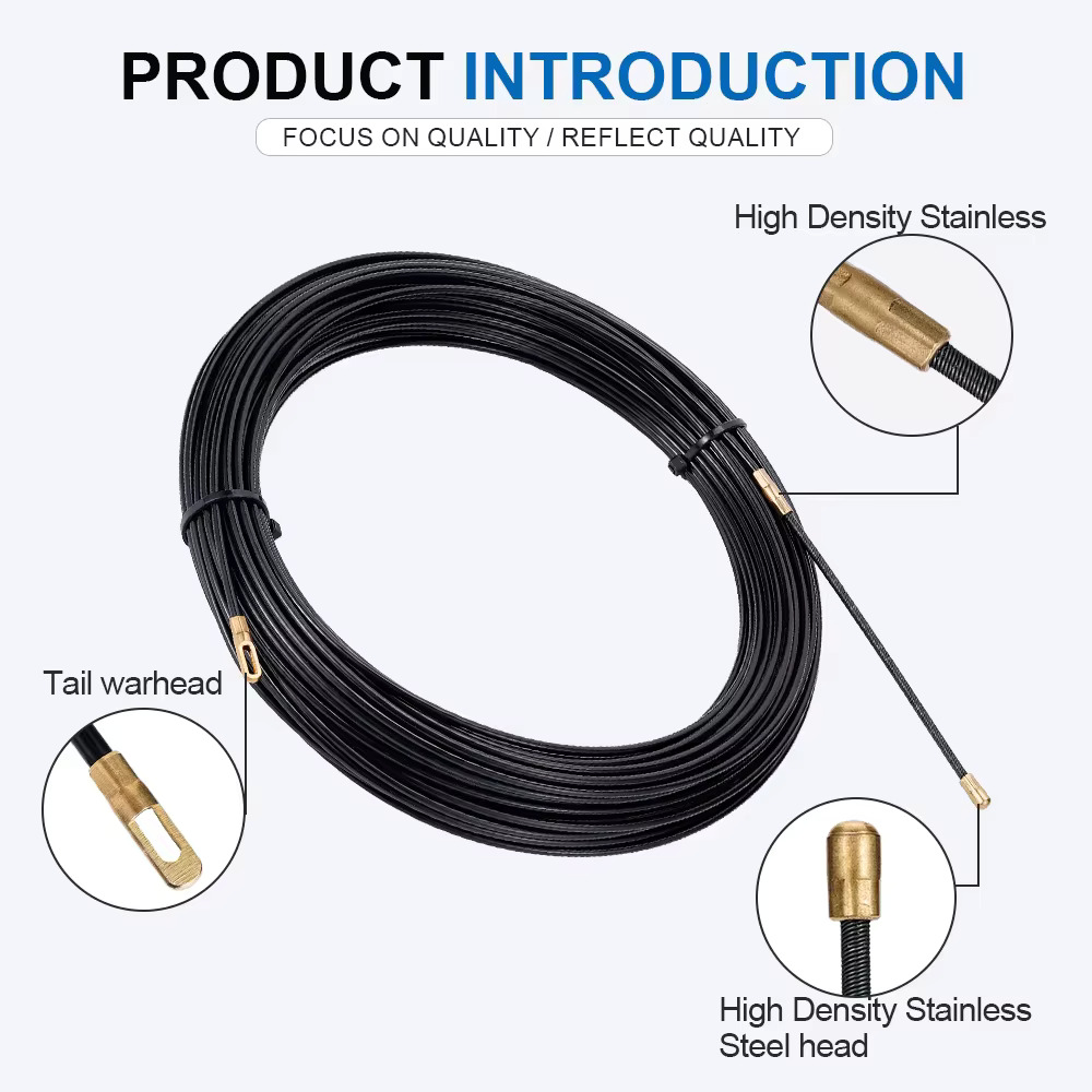 3mm 5M-40M Nylon Cable Puller  - огляд і ціна Cable Pulley System
