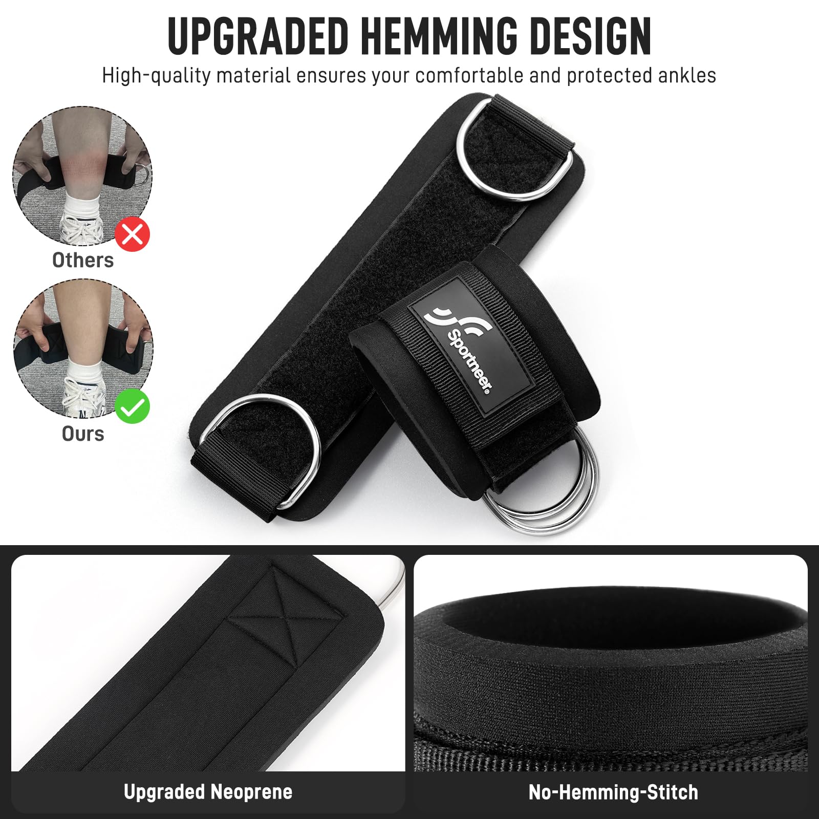 Sportneer Adjustable Ankle Str - огляд і ціна Home Gym Leg Extension