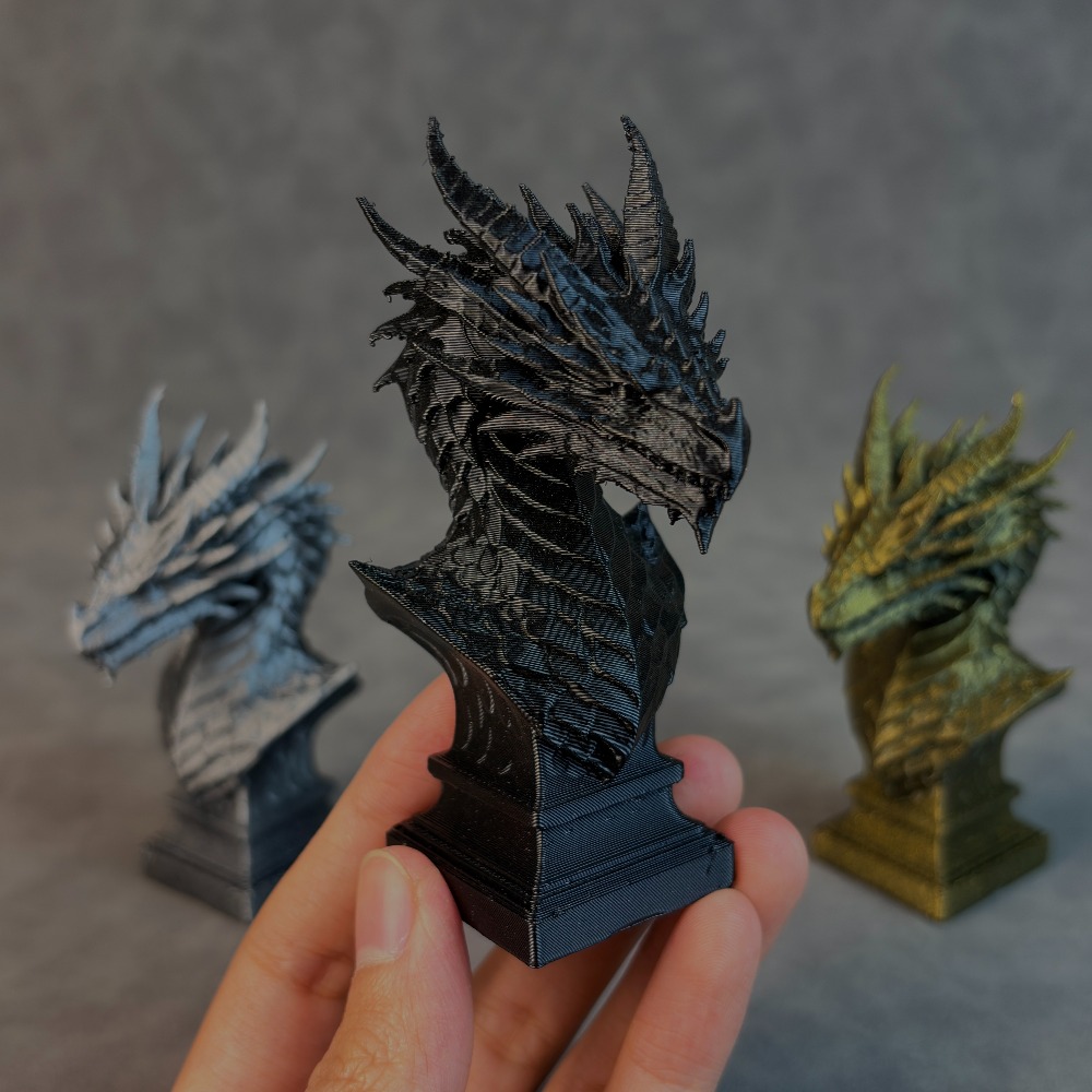 1-Piece Dragon Head Sculpture  - огляд і ціна Head Racket Boom