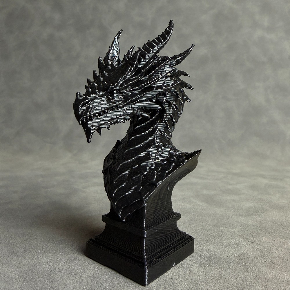 1-Piece Dragon Head Sculpture  - огляд і ціна Head Racket Boom