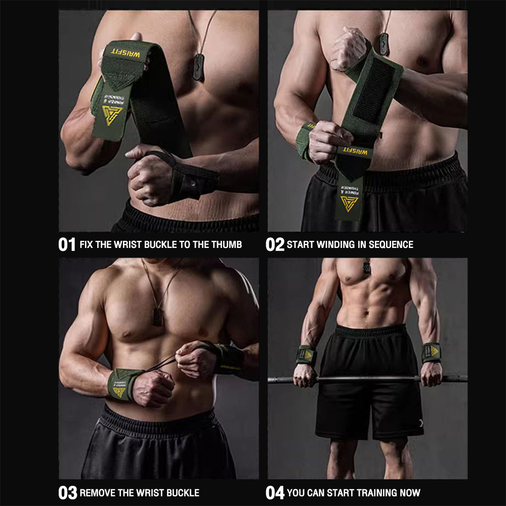 1 Pair Premium Wrist Support F - огляд і ціна Lifting Straps Wrist