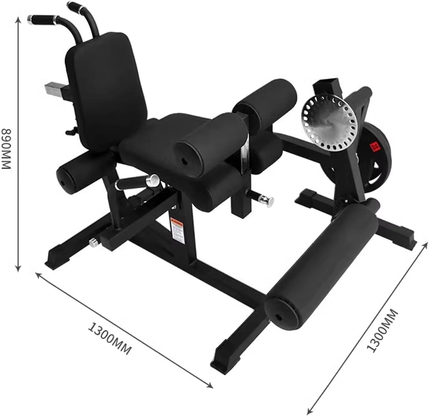 Plate Loaded Adjustable Leg Wo - огляд і ціна Home Gym Leg Extension