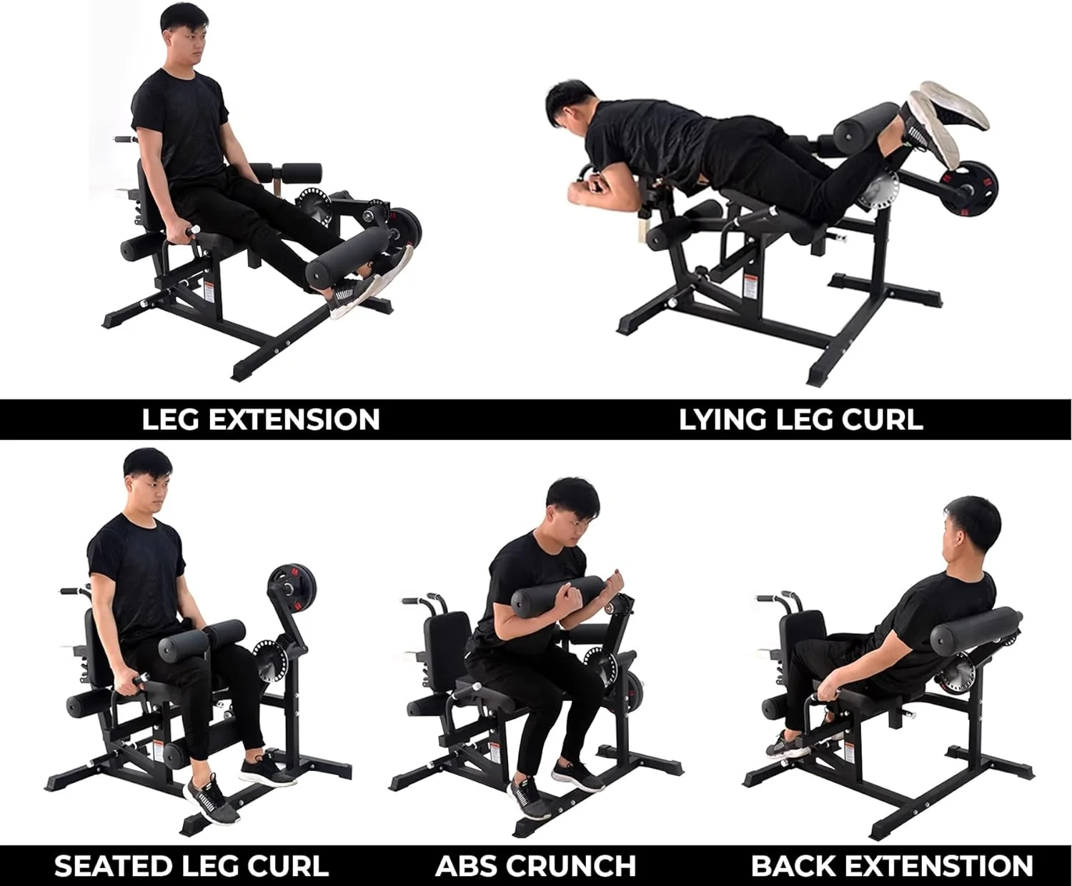 Plate Loaded Adjustable Leg Wo - огляд і ціна Home Gym Leg Extension