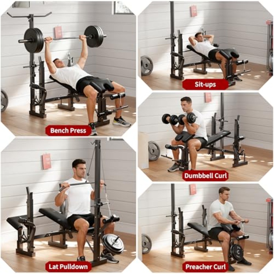 Home Gym Weight Bench Set: Ste - огляд і ціна Home Gym Leg Extension