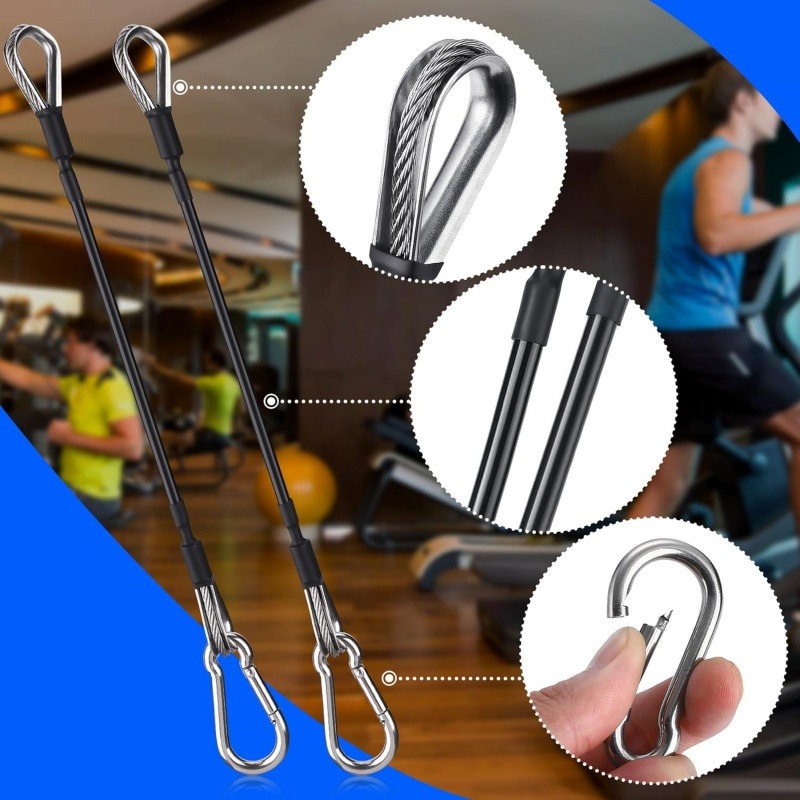 1/2Pcs 25cm Gym Cable Extensio - огляд і ціна Home Gym Leg Extension