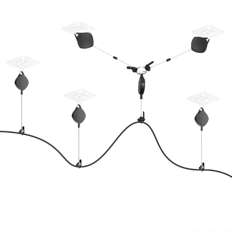 F62C Virtual Reality Headphone - огляд і ціна Cable Pulley System