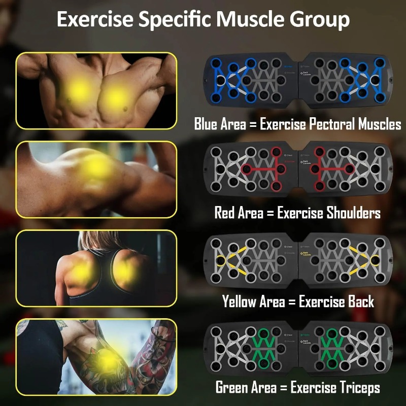 Foldable Push Up Board with Re - огляд і ціна Home Gym Simple