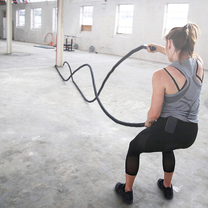 9M/12M/15M Fitness Battle Rope - огляд і ціна Home Gym No Equipment