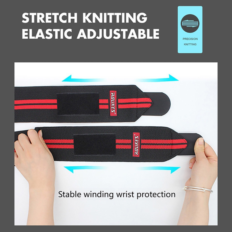 AOLIKES Fitness Wrist Wraps We - огляд і ціна Lifting Straps Wrist